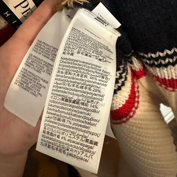 NEW Tommy Hilfiger x Pendleton Men's Valley Stripe Rugby Jumper Sweater Size XXL - Picture 12 of 16